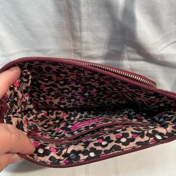 Vera Bradley Quilted Crossbody Bag - Burgundy - Picture 4 of 10